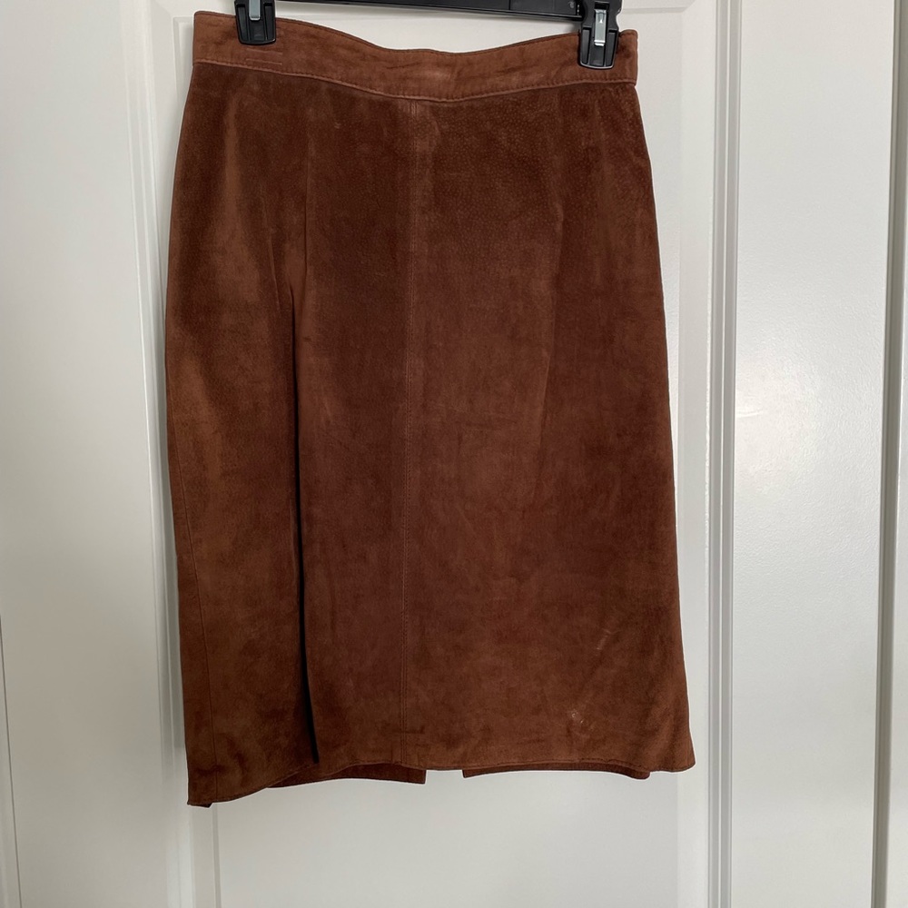 Leather skirt